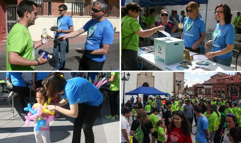 Fisio-Pilates Valdesalud en marcha contra el Cáncer