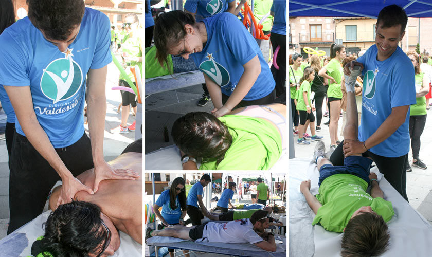 Fisio-Pilates Valdesalud en marcha contra el Cáncer