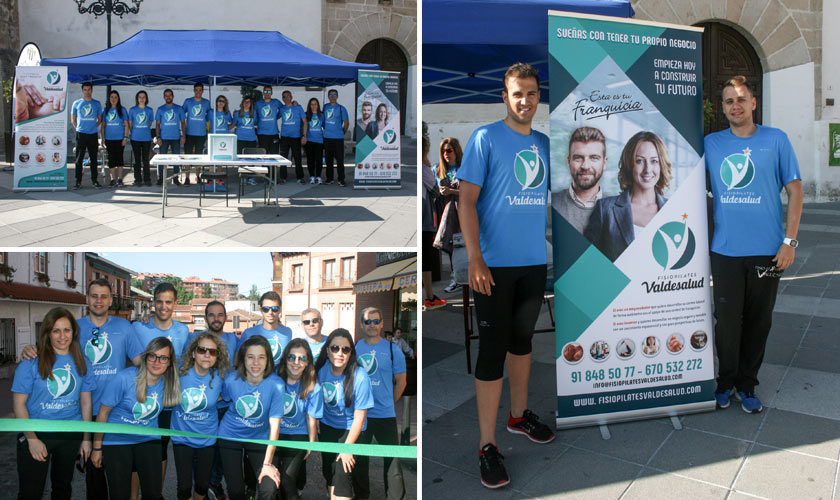Fisio-Pilates Valdesalud en marcha contra el Cáncer