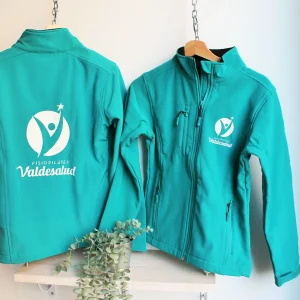 chaqueta fisiopilates Valdesalud con logo